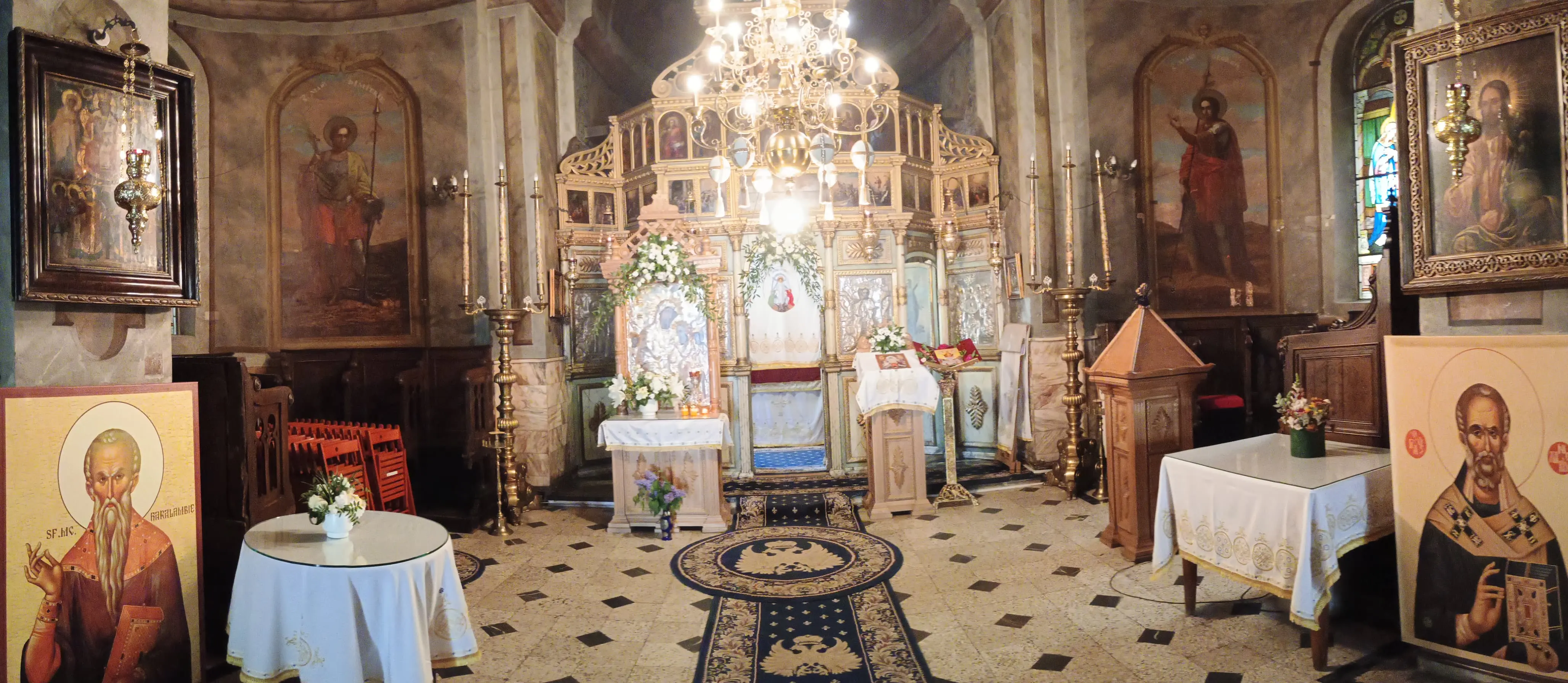 Interior Biserica Oțetari